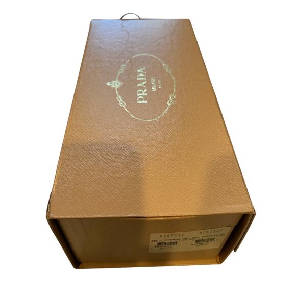 Prada Navy Blue Patent leather loafer Size 38 $450 WITH BOX - Picture 3 of 9